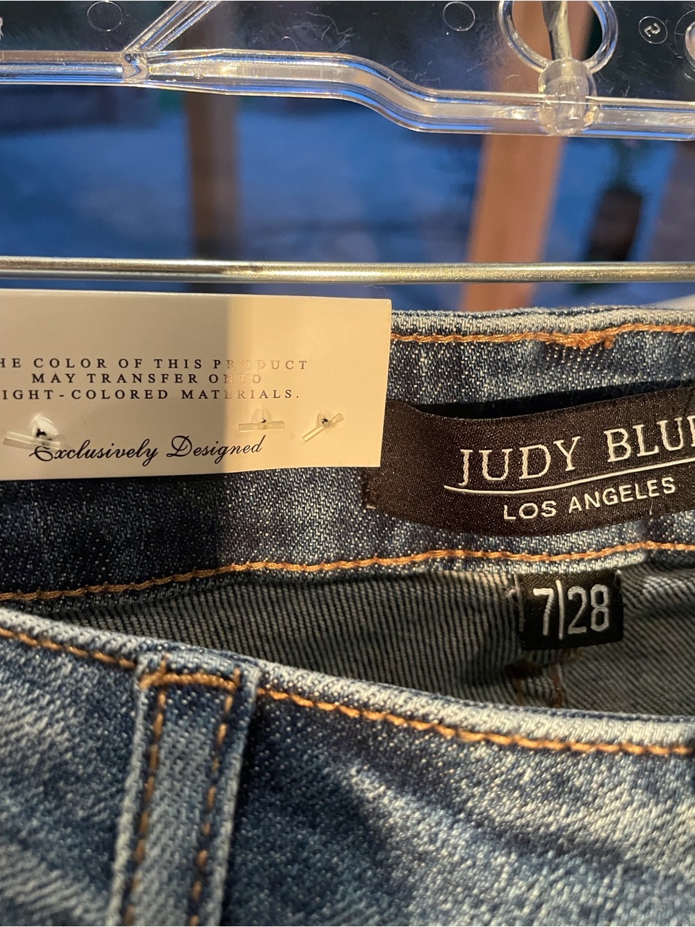 Judy Blue New With Tags Mid-Wash Blue High Rise Jeans